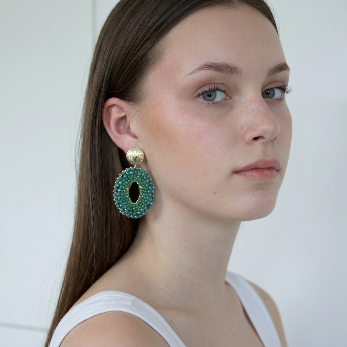 Nora-Perlenohrring (Geschenk)