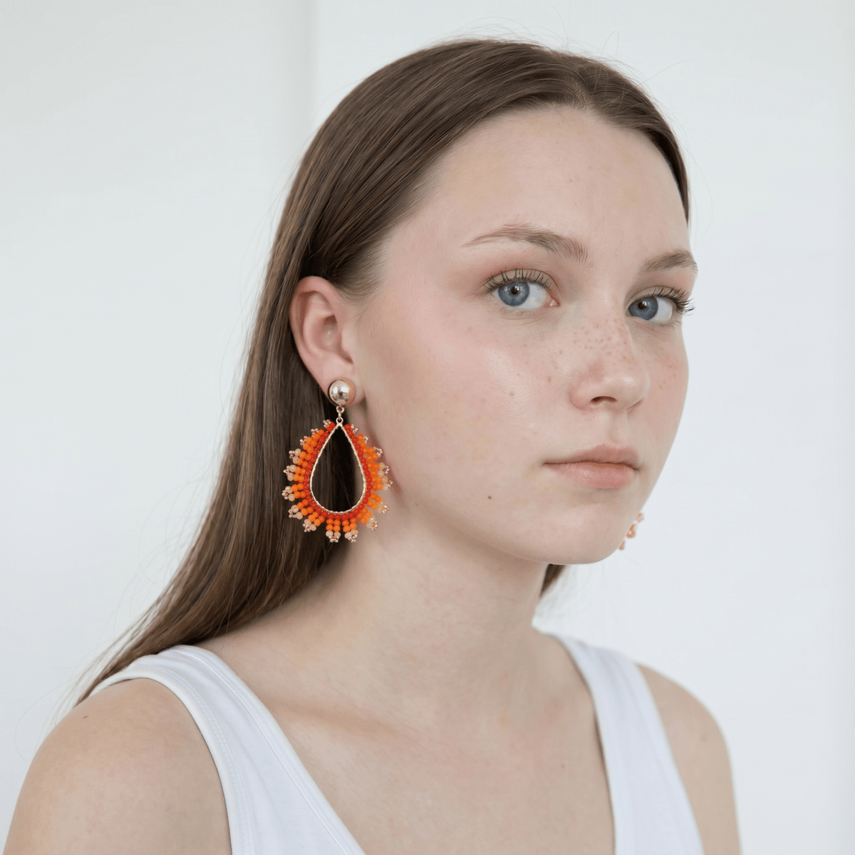 Lina-Perlenohrring