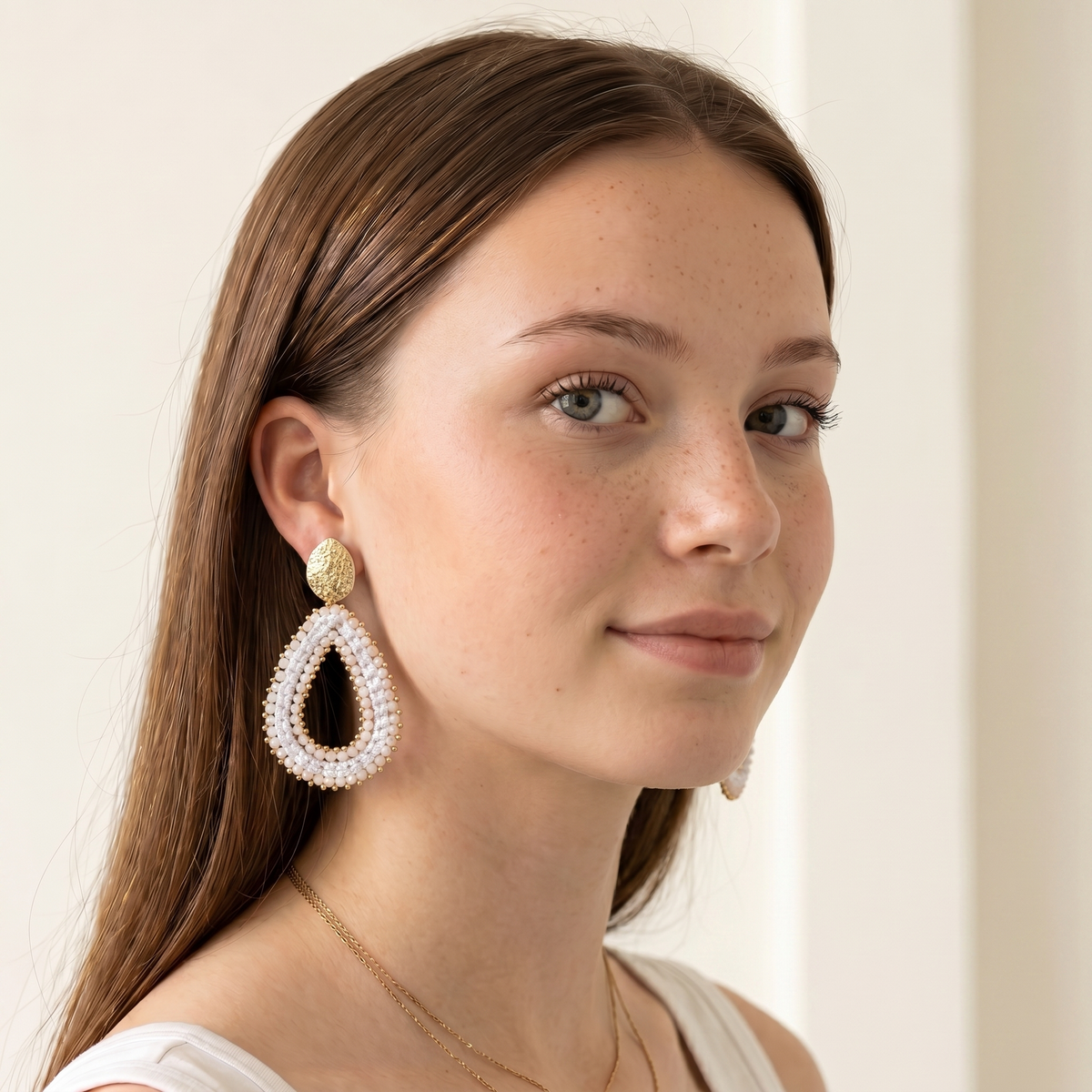 Ella-Perlenohrring (Geschenk)