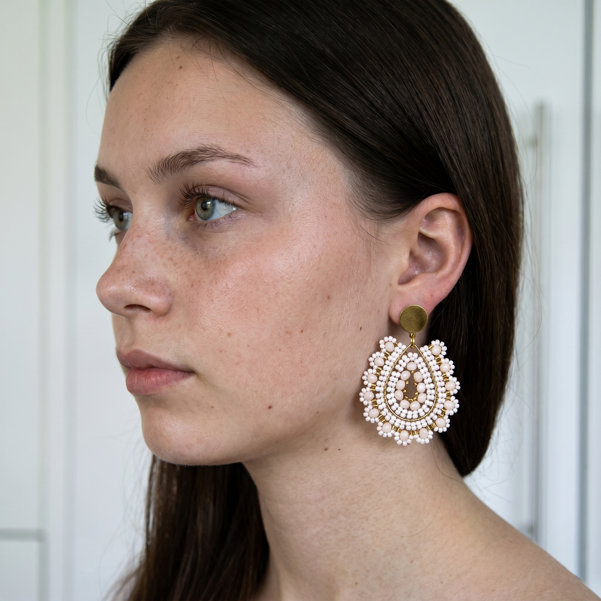 Sara-Perlenohrring (Geschenk)