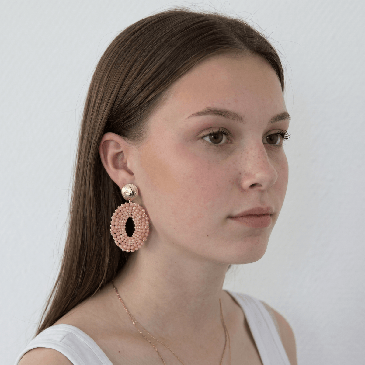 Nora-Perlenohrring