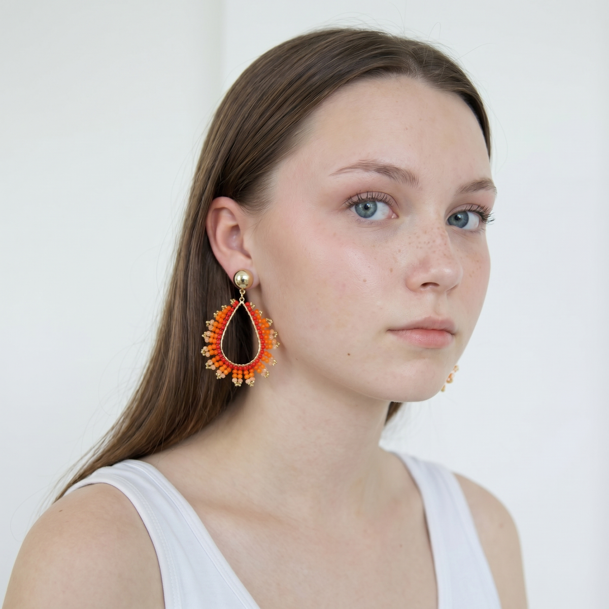 Lina-Perlenohrring (Geschenk)