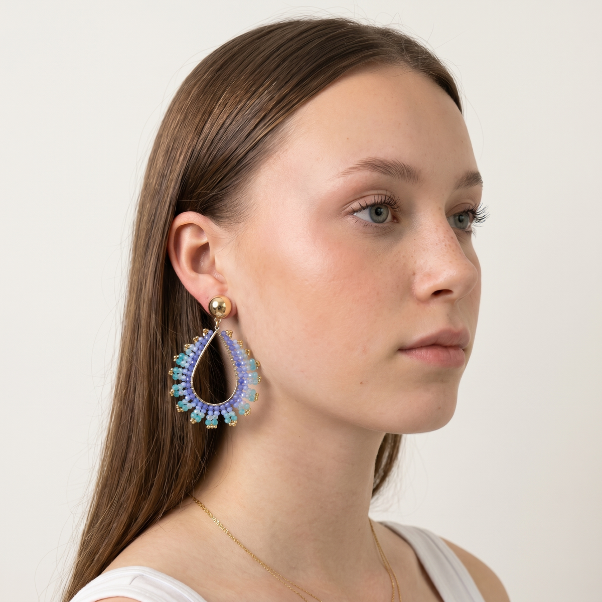 Lina-Perlenohrring (Geschenk)