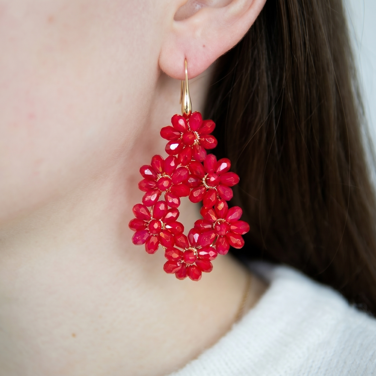 Lara-Perlenohrring (Geschenk)