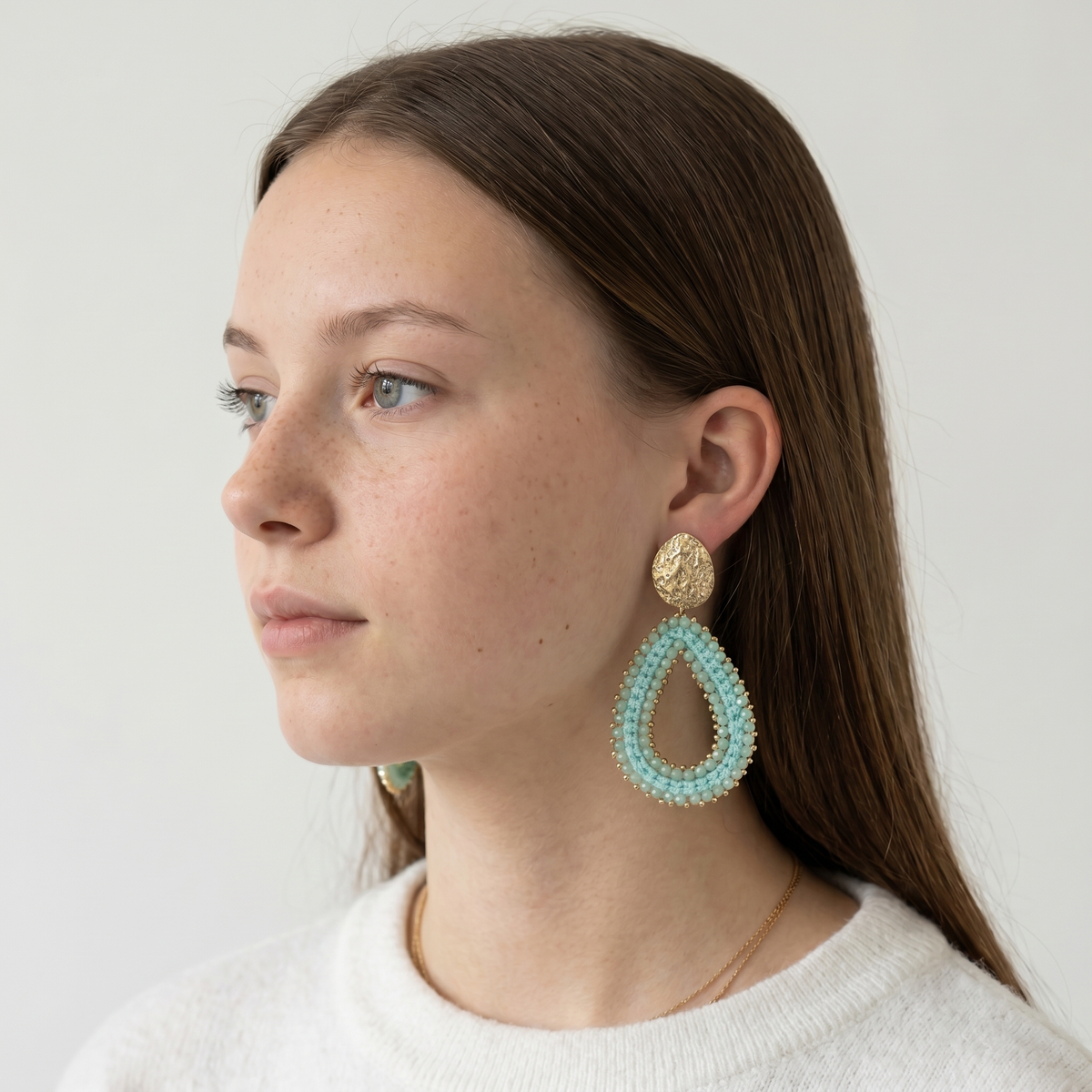 Ella-Perlenohrring (Geschenk)